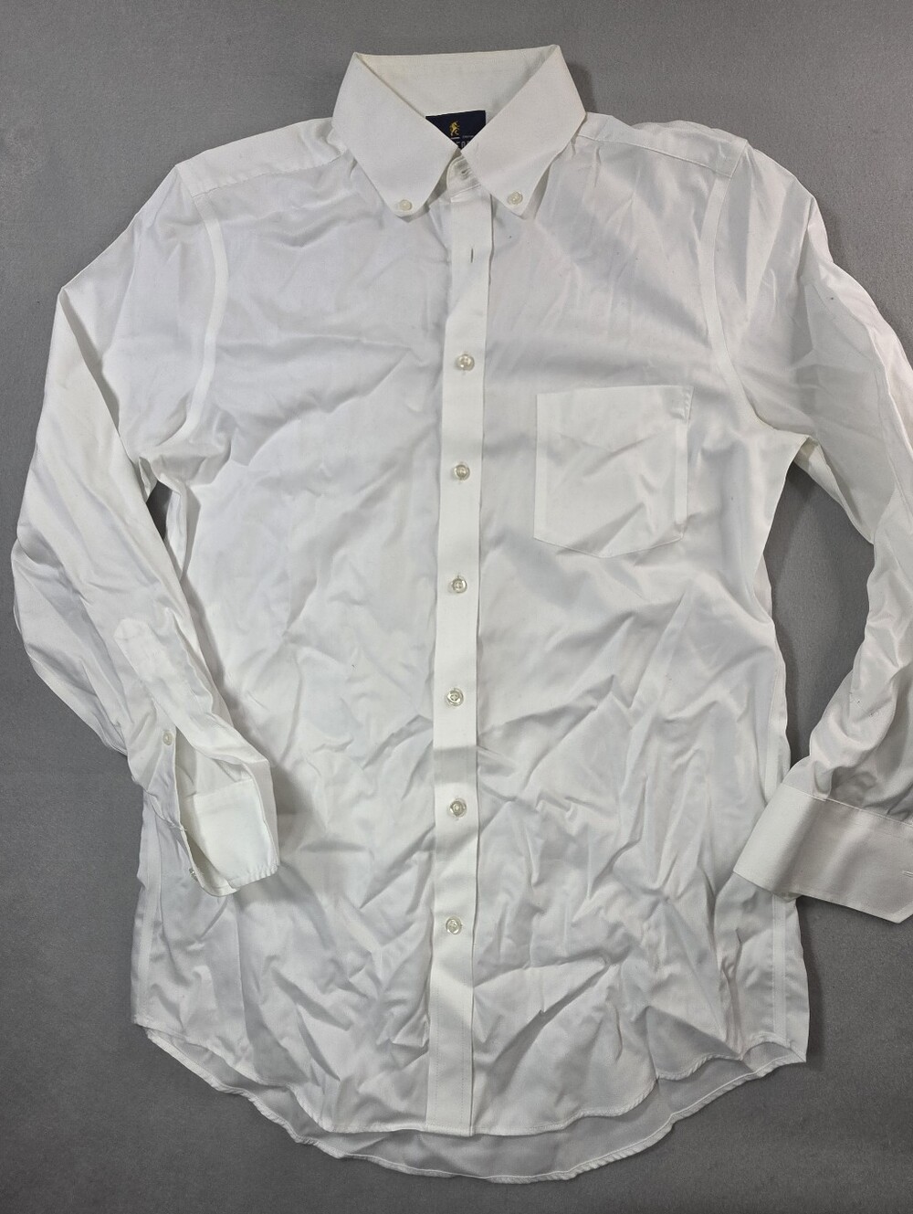 Stafford White Button-Down Dress Shirt